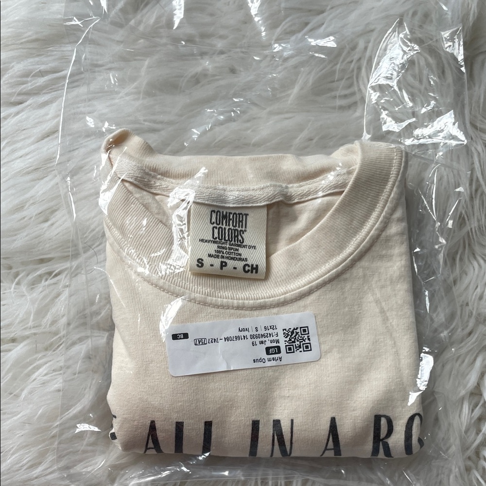 Comfort Colors Ducks Cream Graphic Tee - Short Sleeve - Picture 4 of 4